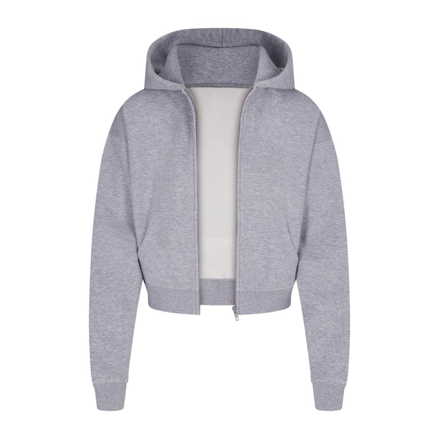 COTTON FLEECE  ZIP UP HOODIE