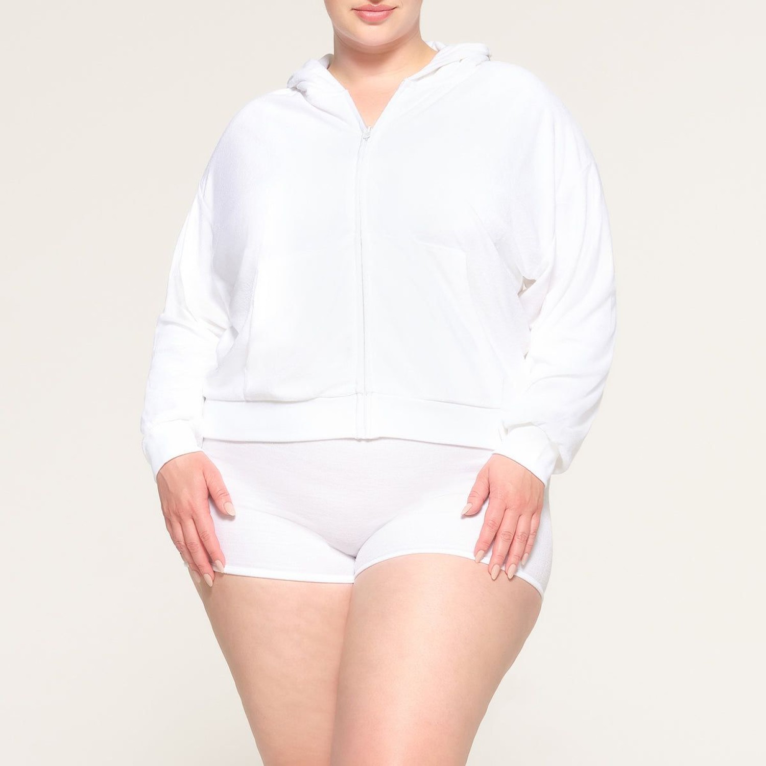 TERRY ZIP UP HOODIE