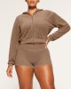 TERRY ZIP UP HOODIE