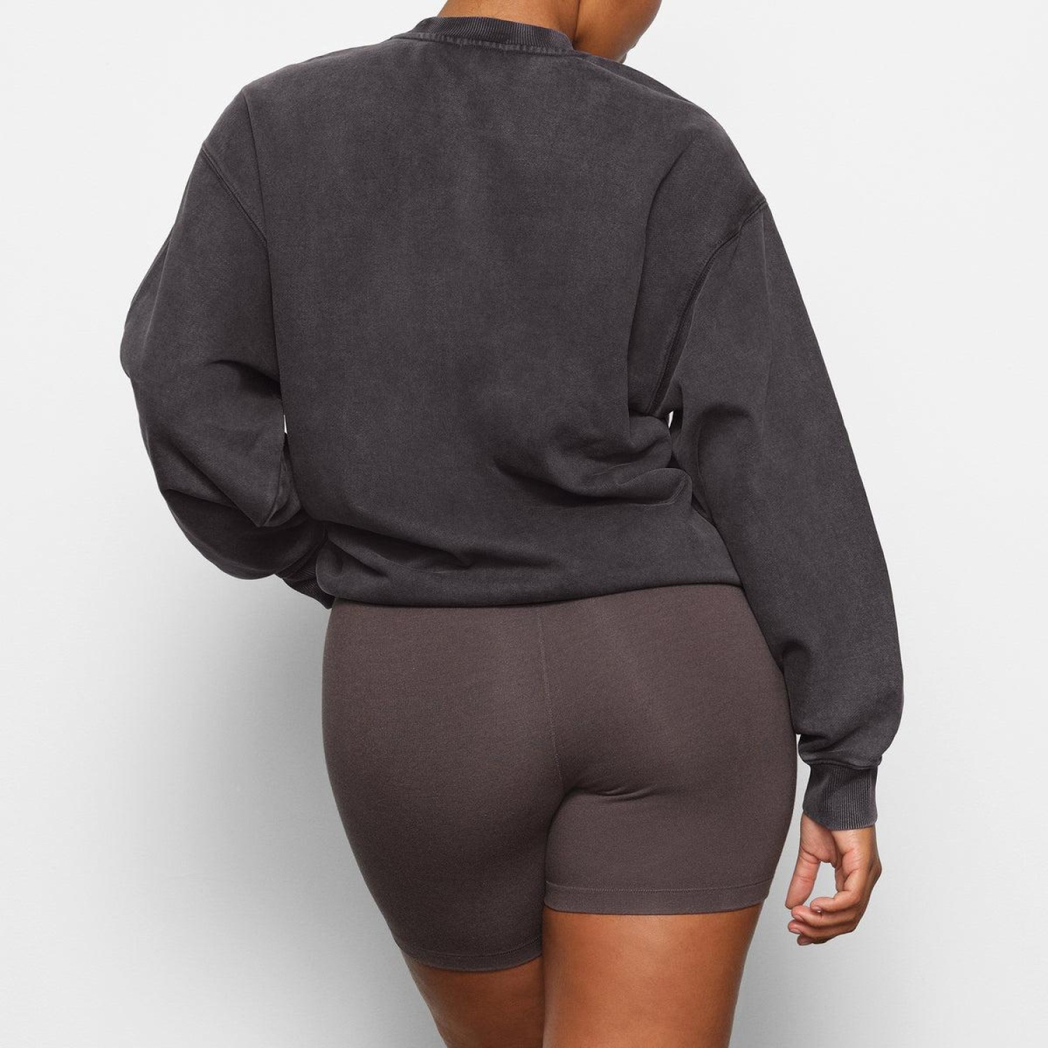 UNISEX BOYFRIEND FLEECE  CREW NECK PULLOVER