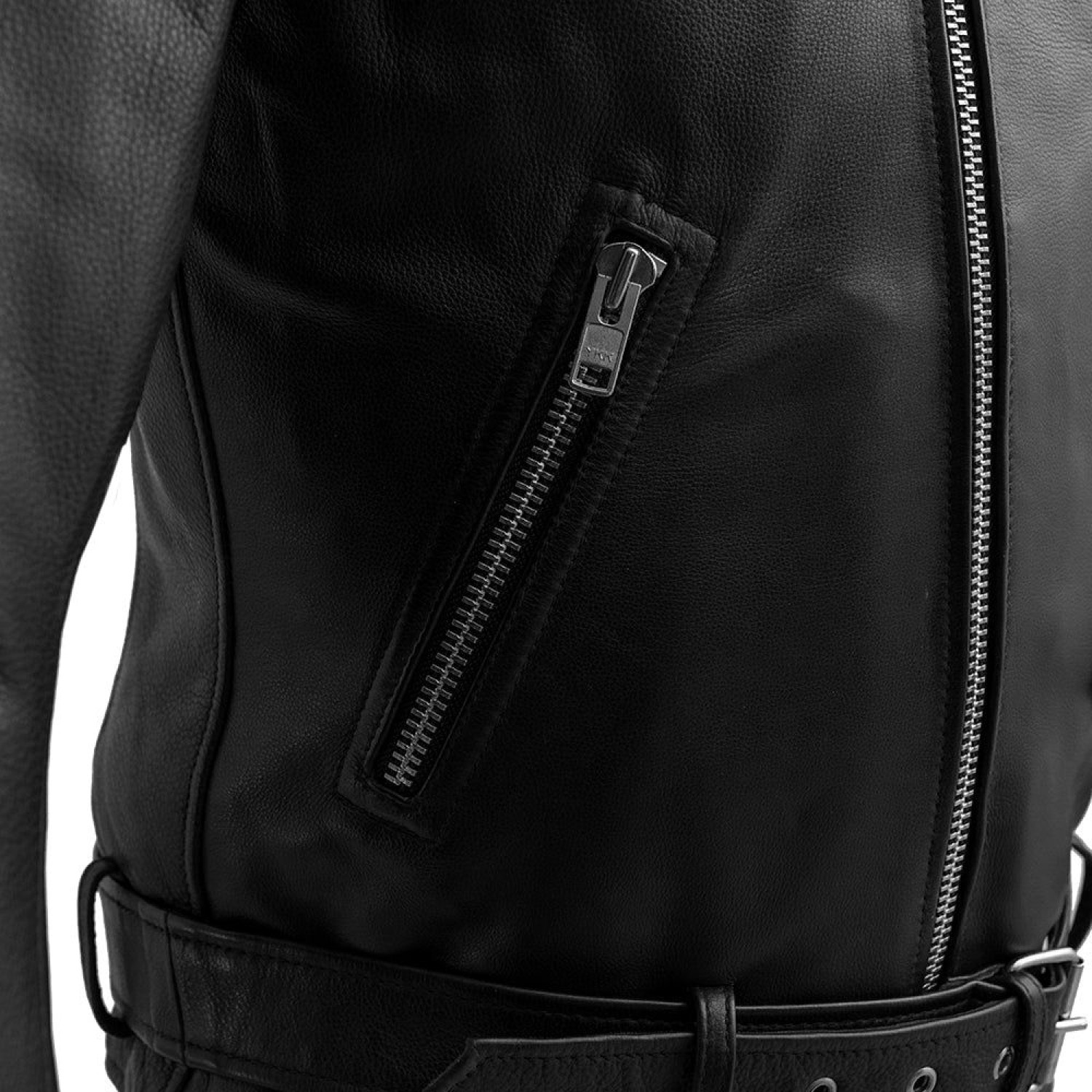 Men's Motorcycle Leather Jacket 