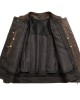 Men's Motorcycle Leather Jacket  Copper 