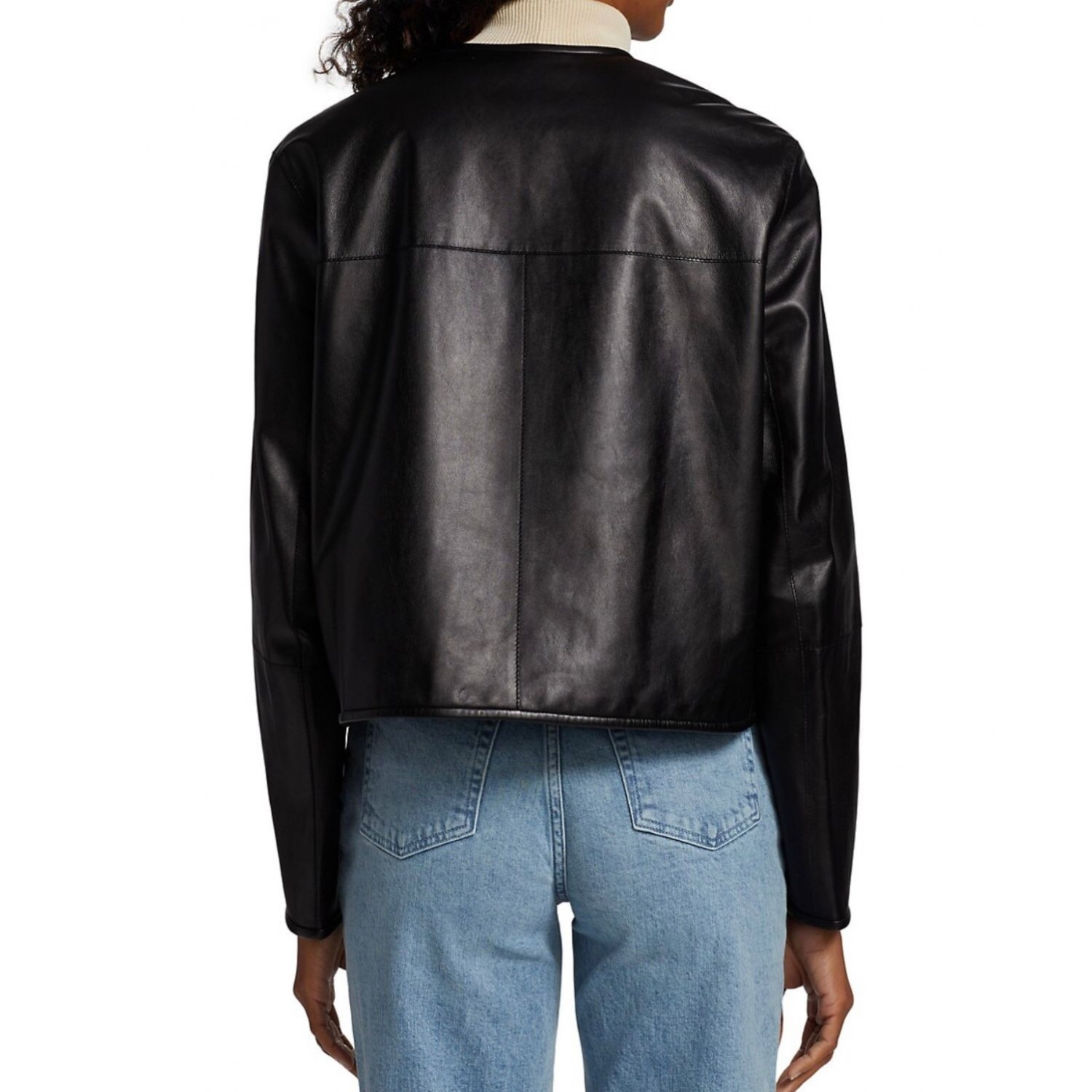  black Leather Jacket