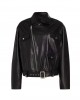 buffalo black  Leather biker  Jacket