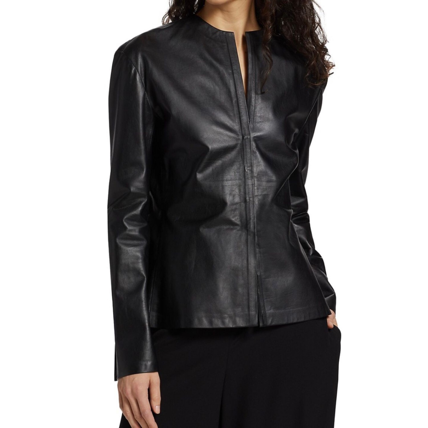 buffalo black  Leather Jacket 